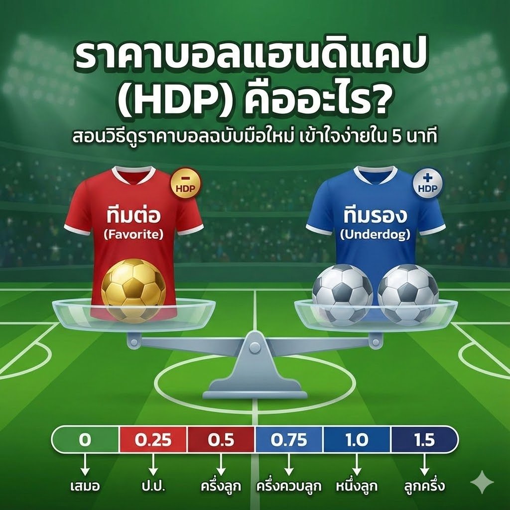 ราคาบอลแฮนดิแคป